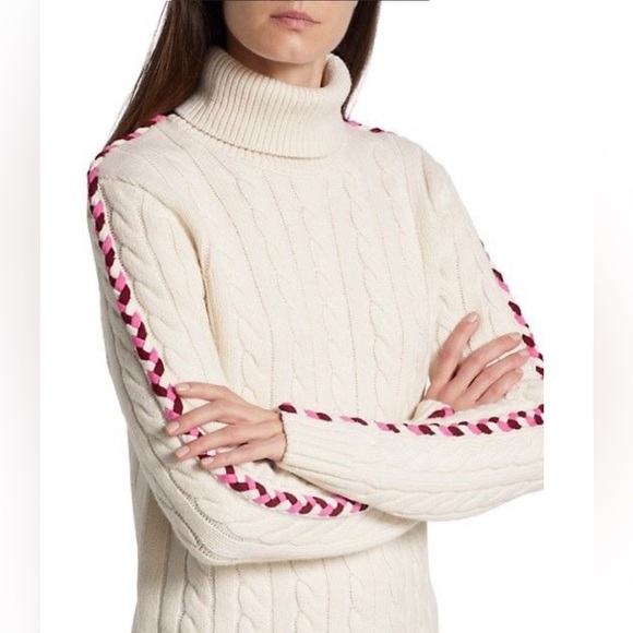Derek Lam Sweaters - ✨Derek Lam✨ NWOT Pippa Cable Knit Wool Turtleneck Sweater Small